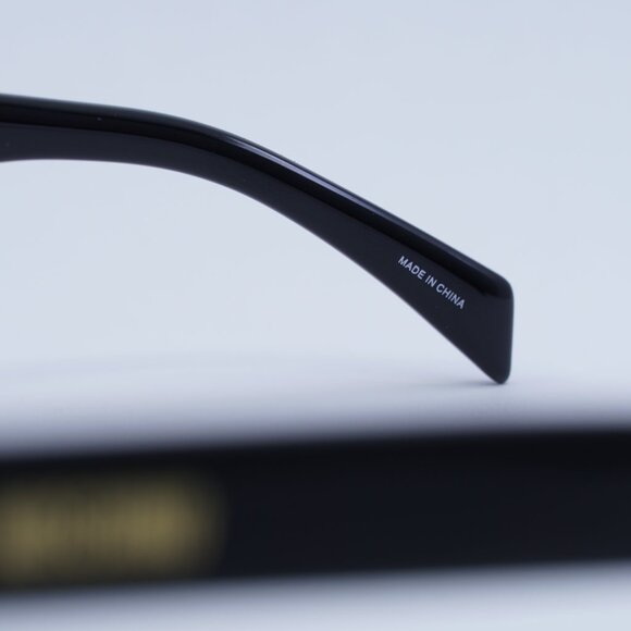 Moschino MOS006/S 0807 IR Sunglasses Black Cat Eye Frame, Grey Lenses - Picture 6 of 13